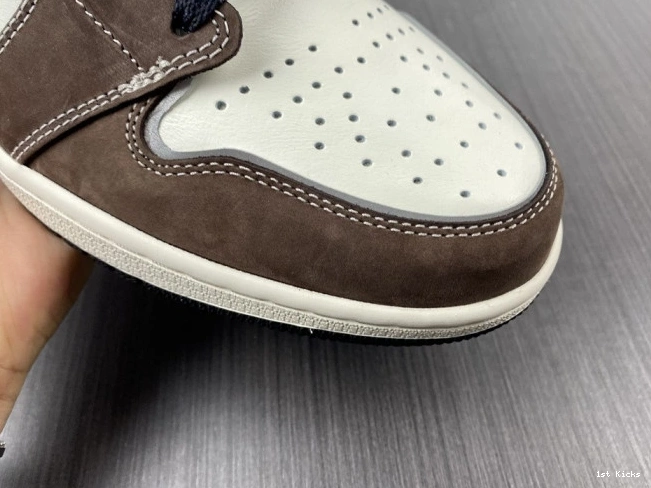 1st Kicks 1 Air OG Jordan Crafted Hand DH3097-001 High 0726